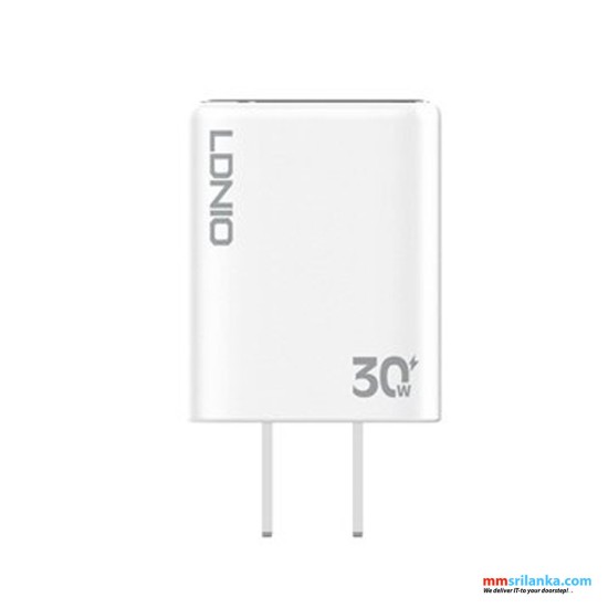 LDNIO A1508C 30W US Single USB PD Fast Charger 